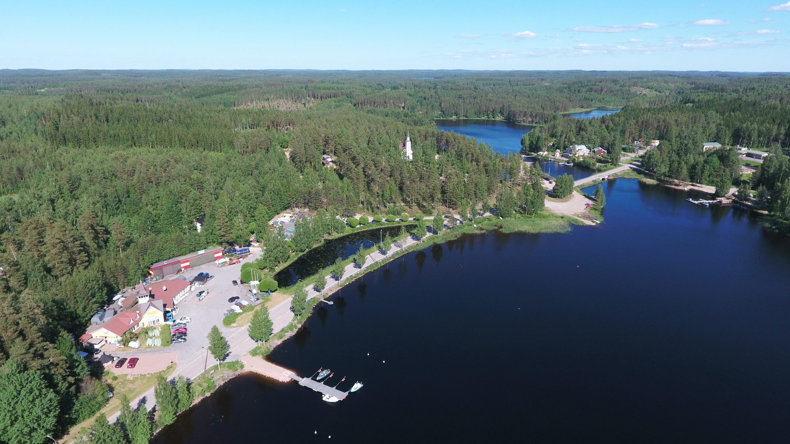 Lohilahti, kylänlaituri - Veneilysaimaa